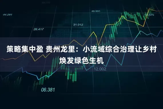 策略集中盈 贵州龙里：小流域综合治理让乡村焕发绿色生机